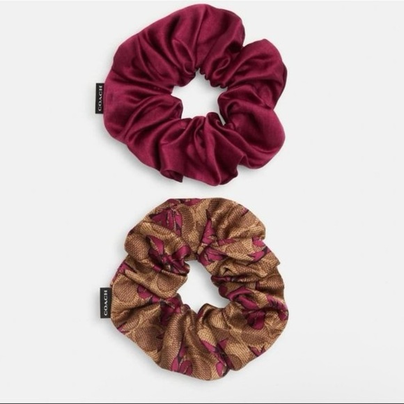Coach Srunchie Hair Ties - Picture 1 of 2
